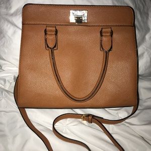 Michael Kors brown leather bag